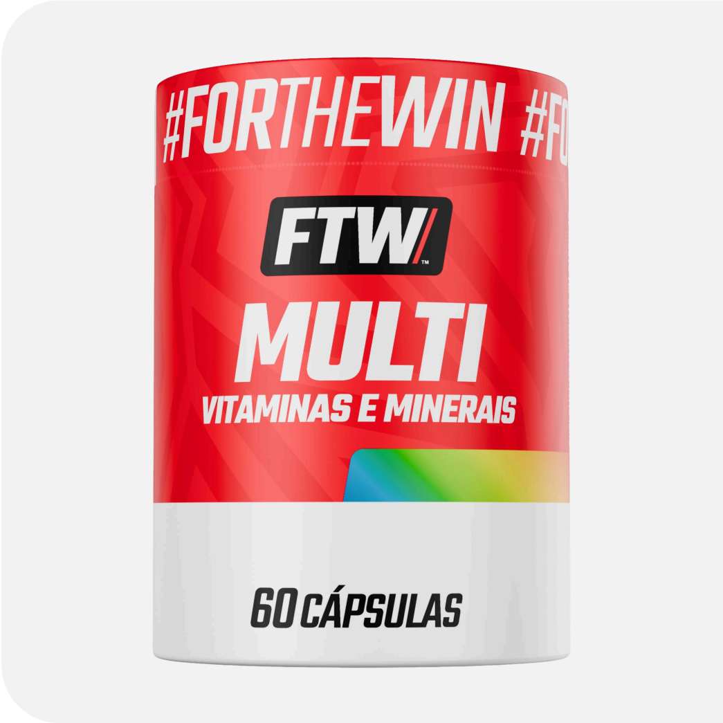 FTW Multivitaminas e Minerais - 60 Caps