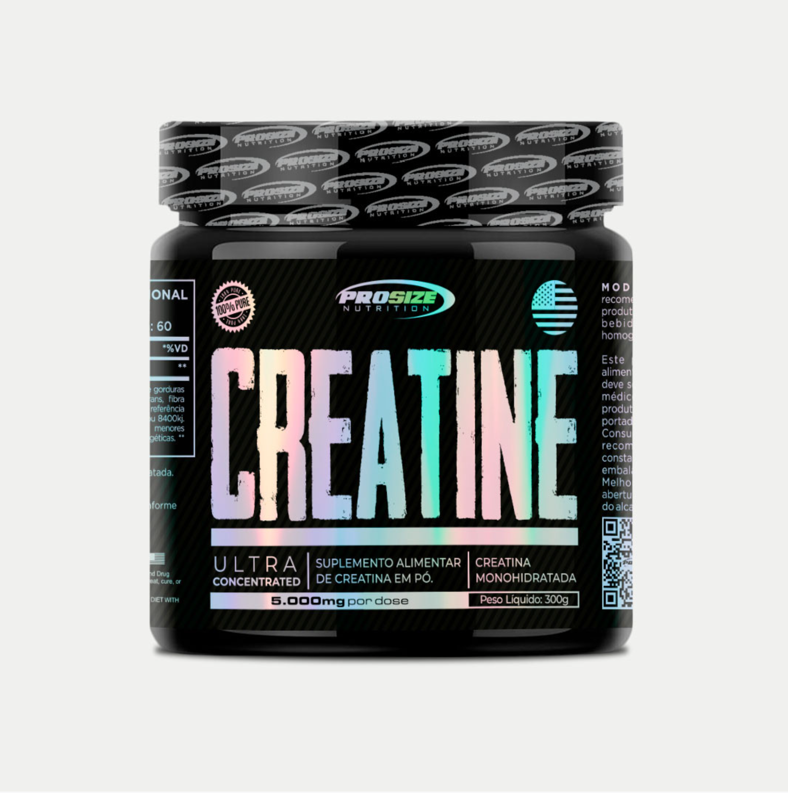 Pro Size Nutrition Creatina Monohidratada 300g